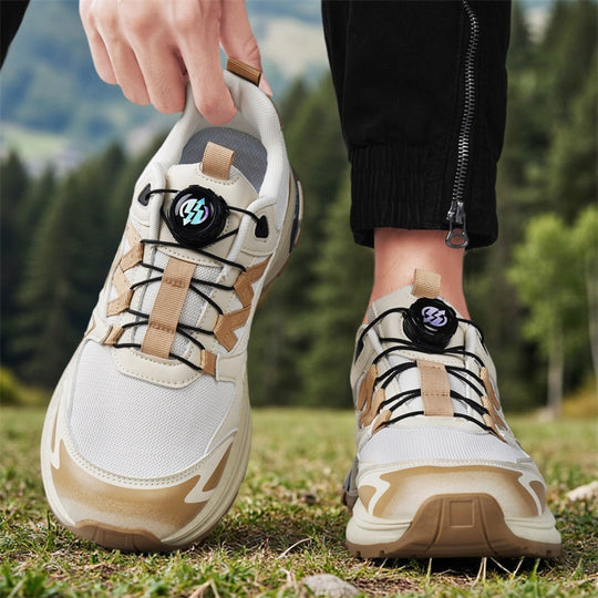 Damen Sportliche Lauf-Sneaker mit innovativen Schnürsystem und dämpfenden Eigenschaften EB