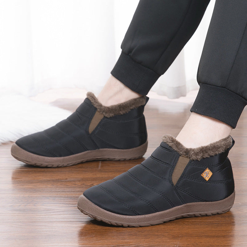 Damen Bequeme Winterschuhe mit kuscheligem Innenfutter und rutschfester Sohle EB