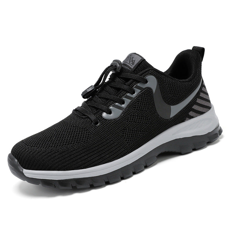 Damen atmungsaktive Laufschuhe mit elastischem Schnellschnürsystem EB