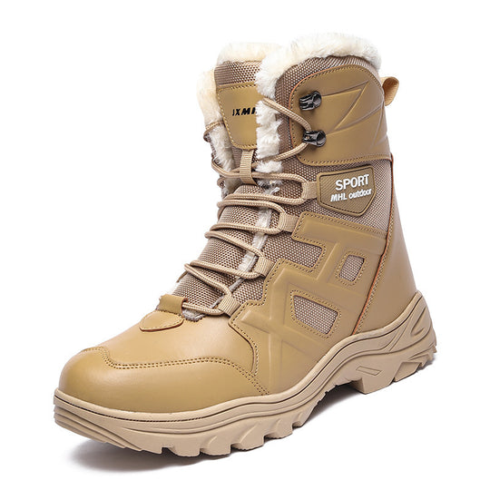 Damen wasserfeste Winterstiefel mit isolierender Fütterung und rutschfester Sohle EB