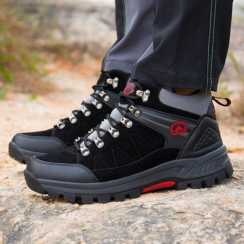 Damen robuste Wanderschuhe mit wasserdichtem Obermaterial und rutschfester Sohle EB