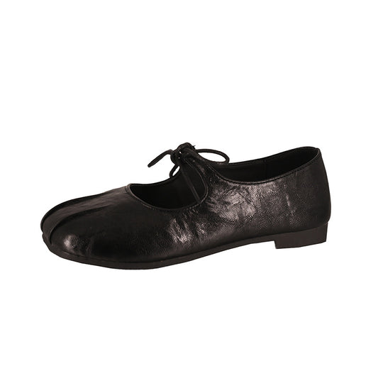 Damen elegante Ballerinas mit praktischer Schleifenverzierung und hochwertigem Wildlederoberteil EB