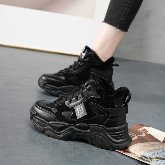 Damen Winter Sneakers mit isolierendem Futter und rutschfester Sohle EB