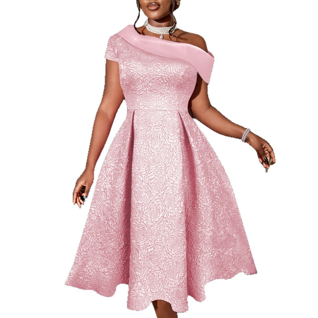 Damen elegantes A-Linien Kleid EB