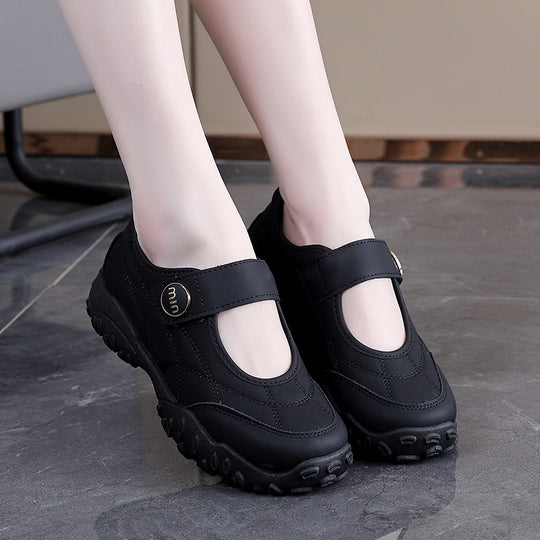 Damen Freizeitschuhe mit praktischem Klettverschluss EB