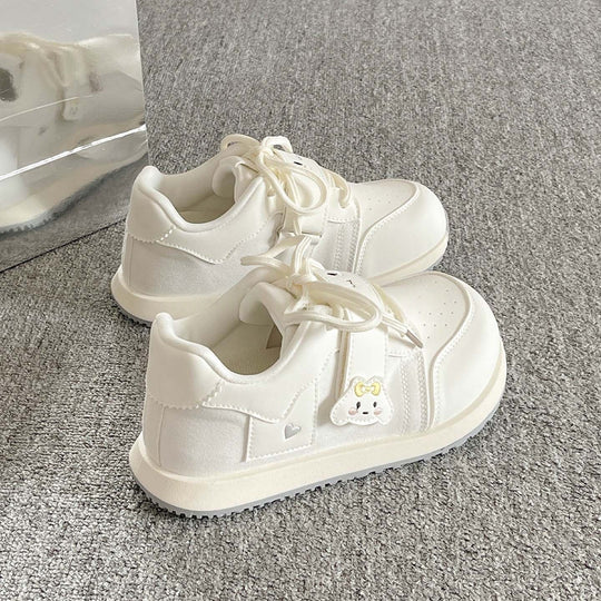 Damen Sportliche Sneakers mit verspielten Applikationen und atmungsaktiver Sohle EB