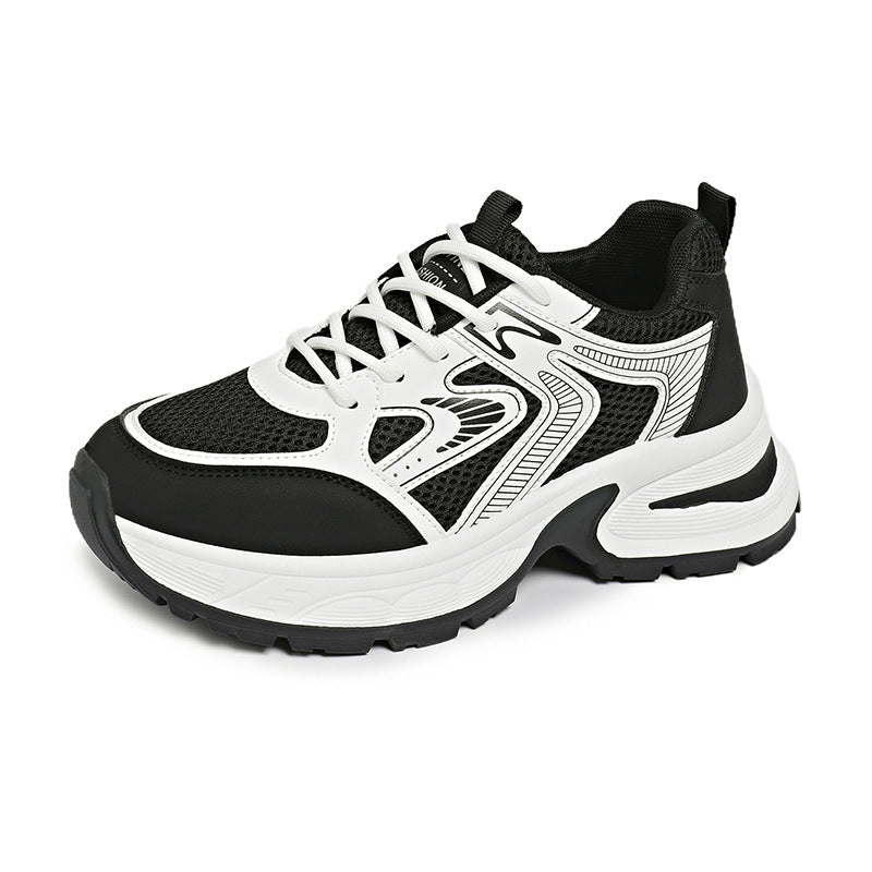Damen Sportliche Sneakers mit atmungsaktivem Obermaterial und modernem Design EB