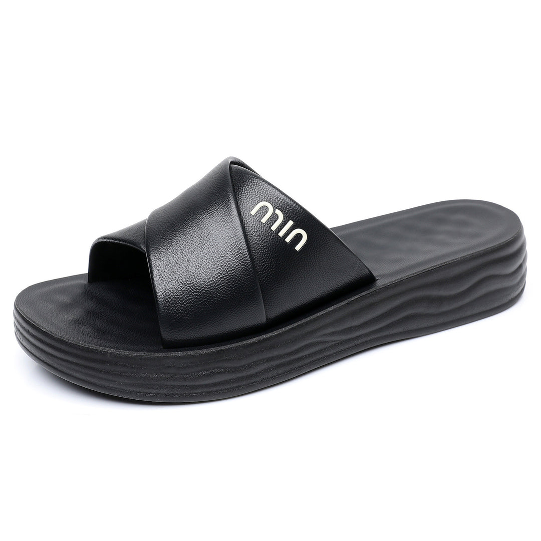 Damen Modische und komfortable Plateau-Sandalen EB