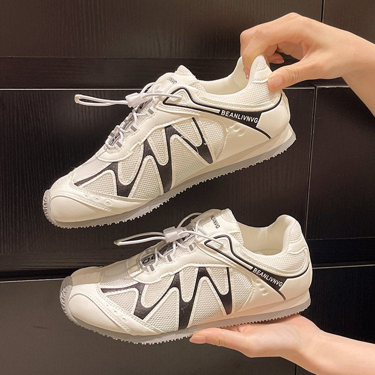 Damen Bequeme Sport-Sneaker mit atmungsaktiver Mesh-Oberfläche und innovativer Dämpfung EB