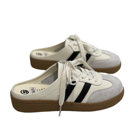 Damen Komfortable Slip-On Sneaker mit modischen Akzenten EB