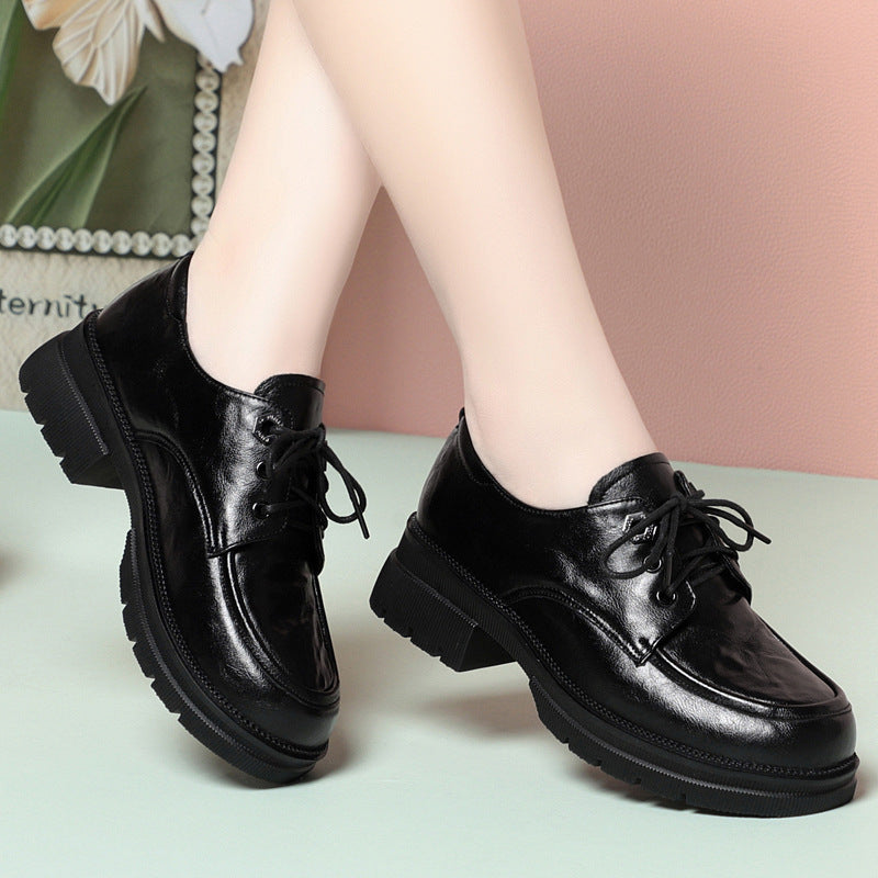 Damen Schnürschuhe mit robustem Profil EB