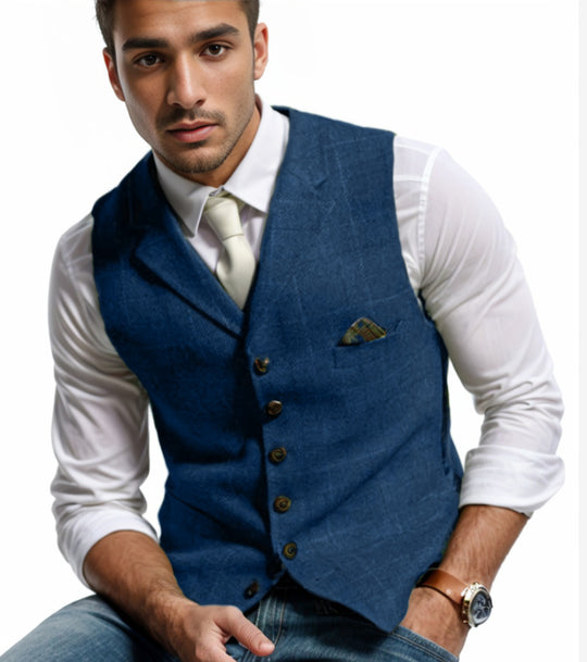 Herren elegante Weste im modernen Stil EB