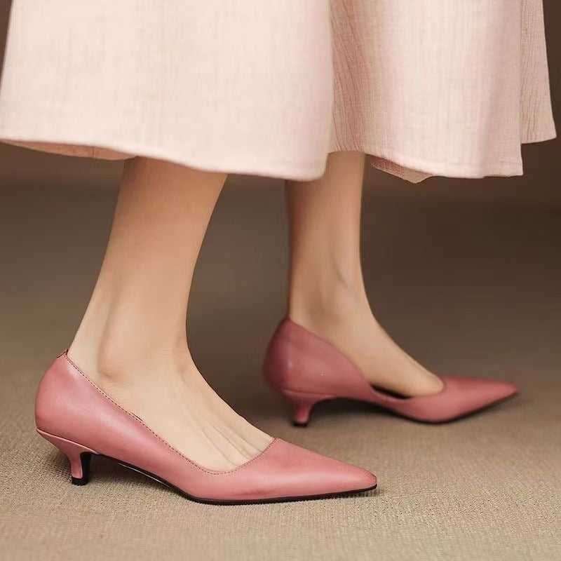 Damen elegante spitze Absatzschuhe EB