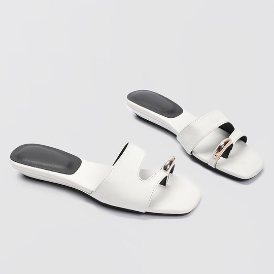 Damen Elegante und komfortable Slides mit modischen Akzenten EB
