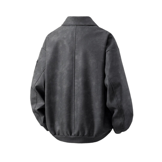 Herren Übergangsjacke mit innovativem Design und multifunktionalen Reißverschlusstaschen EB