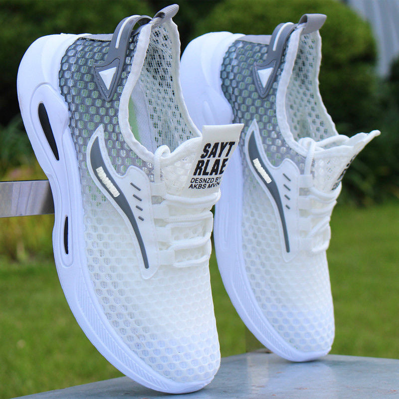 Damen Atmungsaktive Laufschuhe mit elastischem Obermaterial und rutschfester Sohle EB