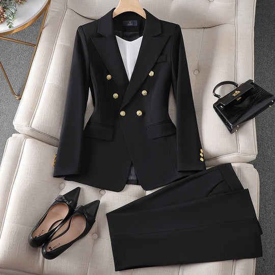 EB | Overall Maßgeschneiderter Schnitt Zweireiher Blazer Individuelle Passform