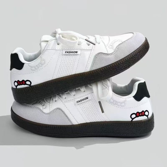 Damen Modische Sneakers mit stilvollen Applikationen EB