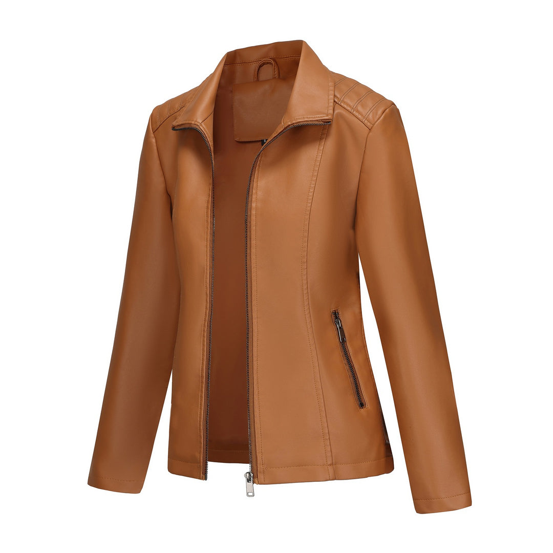 Damen Kunstlederjacke EB
