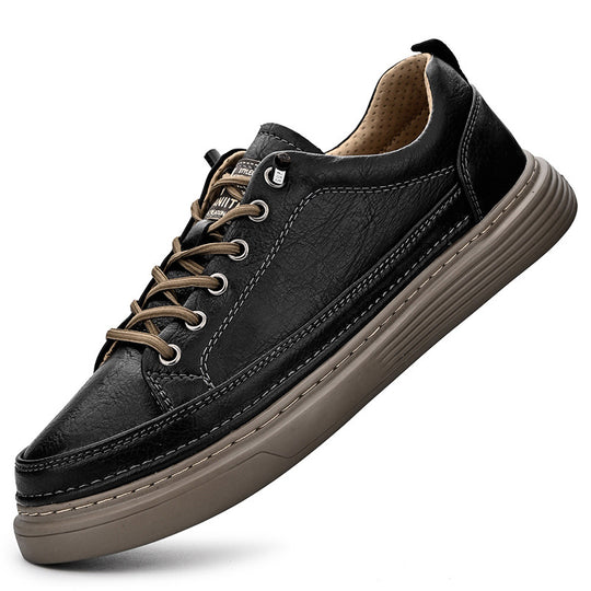 Damen Bequeme und modische Sneakers aus hochwertigem Leder EB