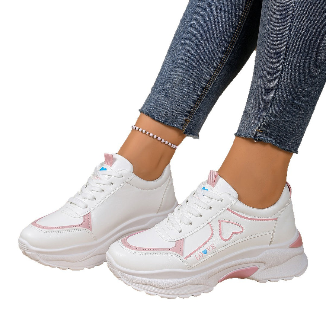Damen Sportliche Sneakers mit verstärkter Dämpfung und modischem Design EB