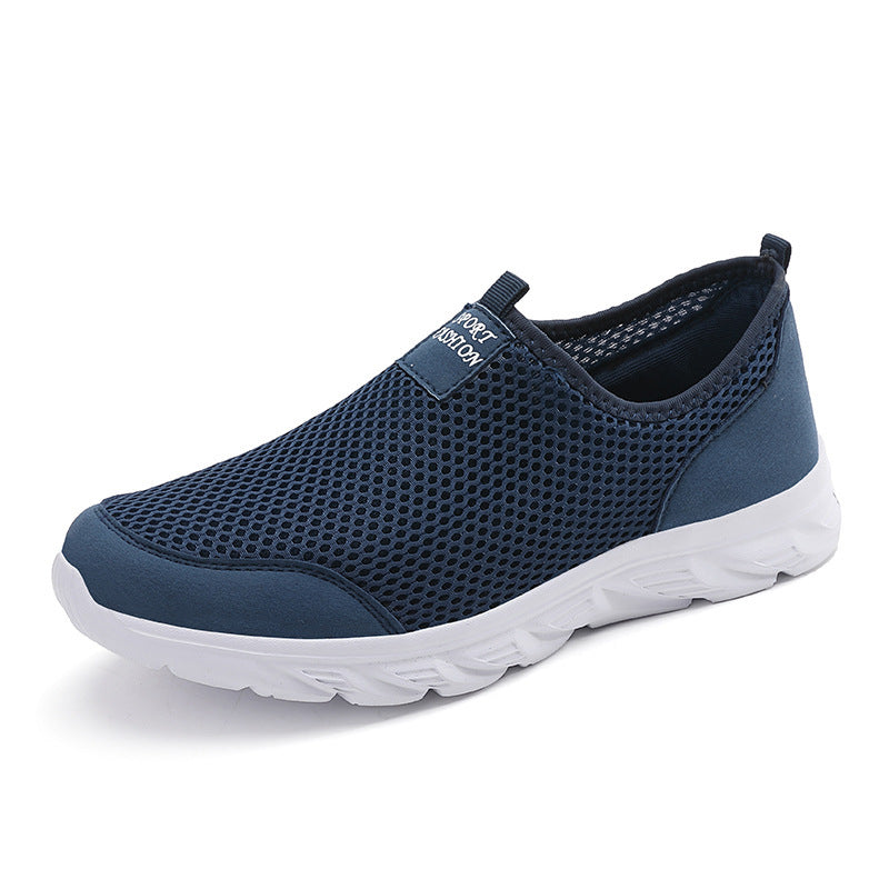 Damen Atmungsaktive Slip-On Sneakers mit flexibler Sohle EB