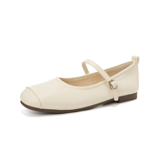 Damen Ballerinas mit praktischem Riemen und komfortabler Sohle EB
