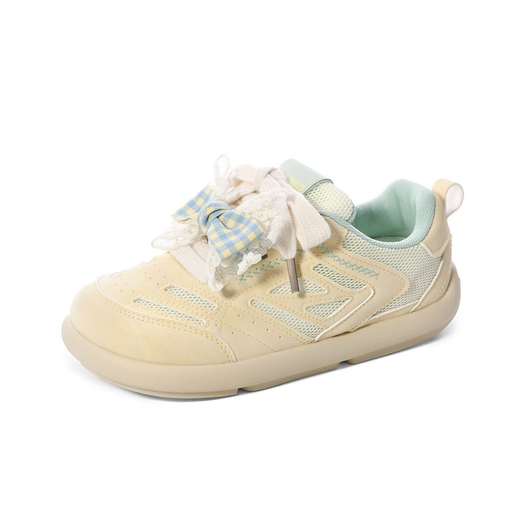 Damen Sportliche Sneakers mit modischem Muster und dämpfender Sohle EB
