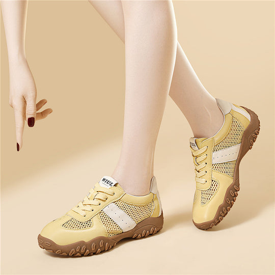 Damen Komfortable und atmungsaktive Freizeitsneaker mit rutschfester Sohle EB