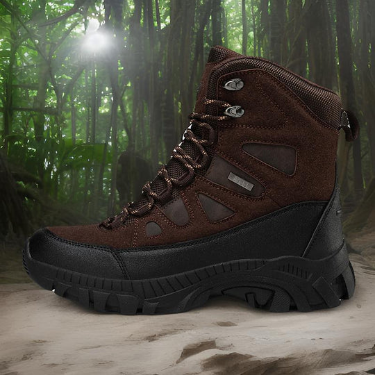 Herren Hochleistungs Wanderstiefel mit verstärktem Knöchelschutz und rutschfester Sohle EB
