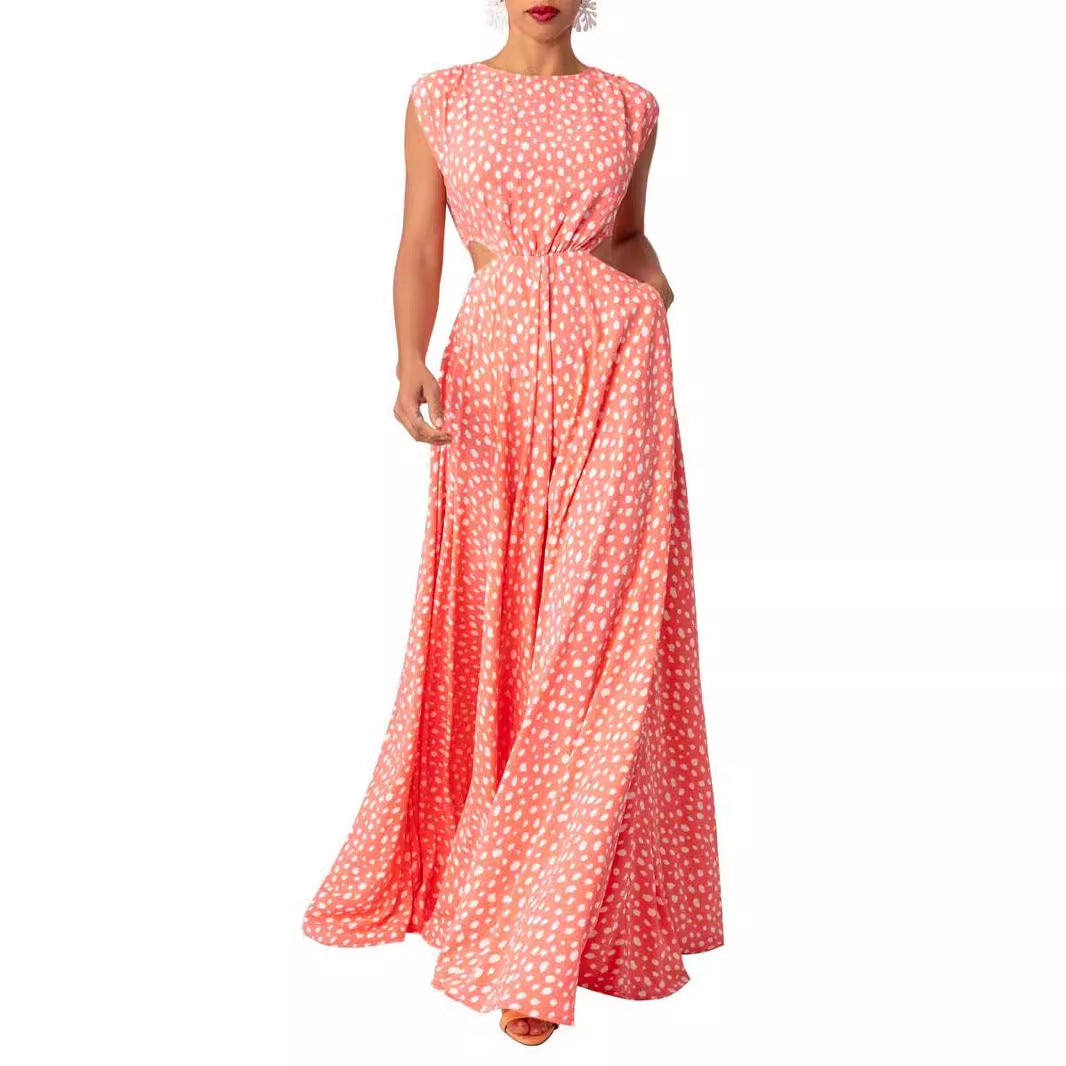 Damen Maxikleid mit unverwechselbarem Schnitt und elegantem Design EB