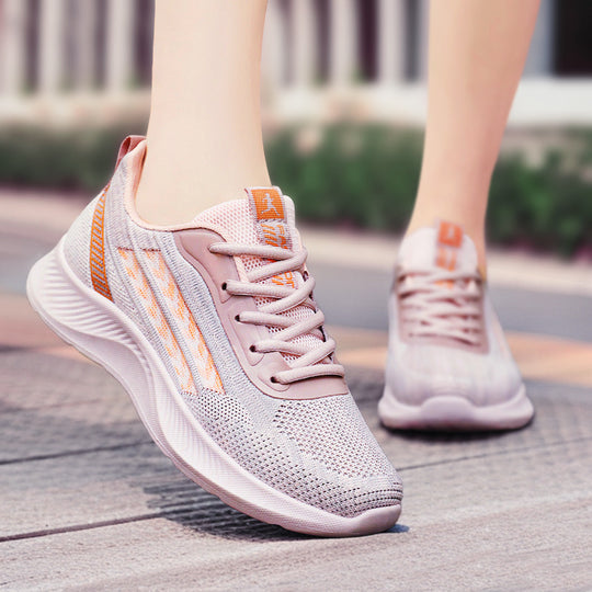 Damen Sportliche Mesh-Laufschuhe mit atmungsaktiver und leichter Konstruktion EB