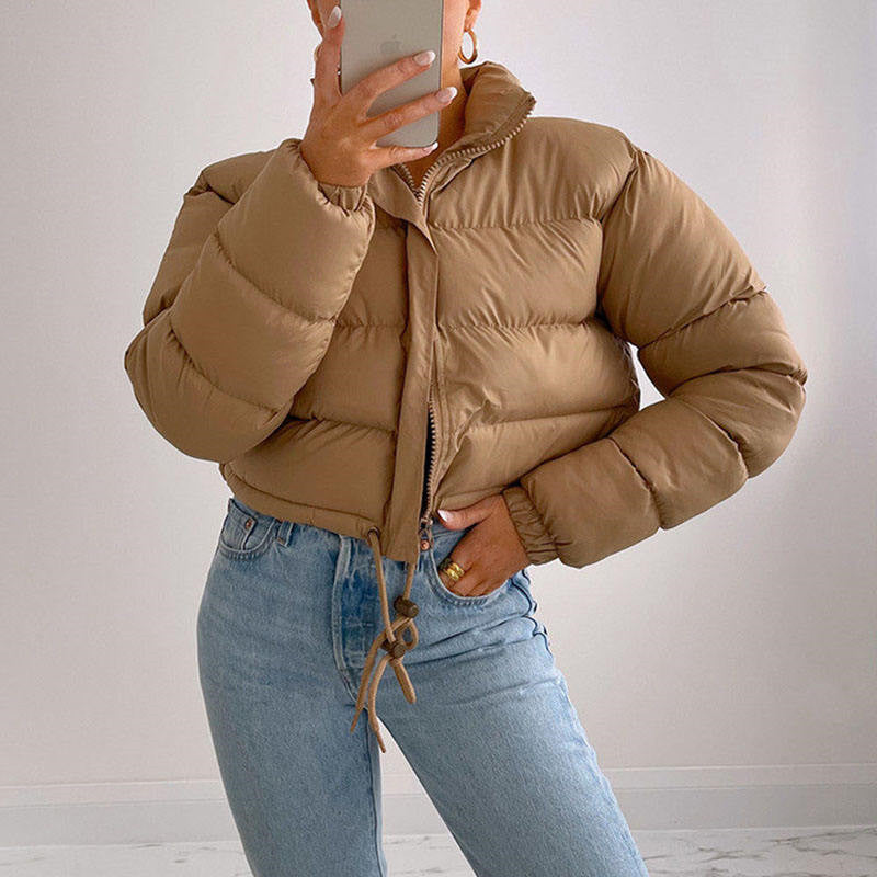 Damen trendige kurze Steppjacke EB