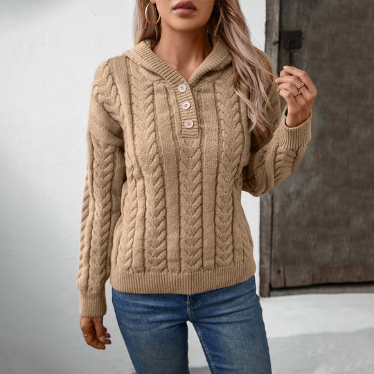 EB | Klassischer Pullover Mit Zopfmuster Design