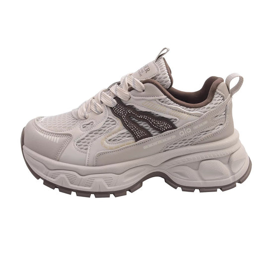 Damen Sportliche Chunky Sneakers mit atmungsaktiver Mesh-Oberfläche und komfortabler Dämpfung EB