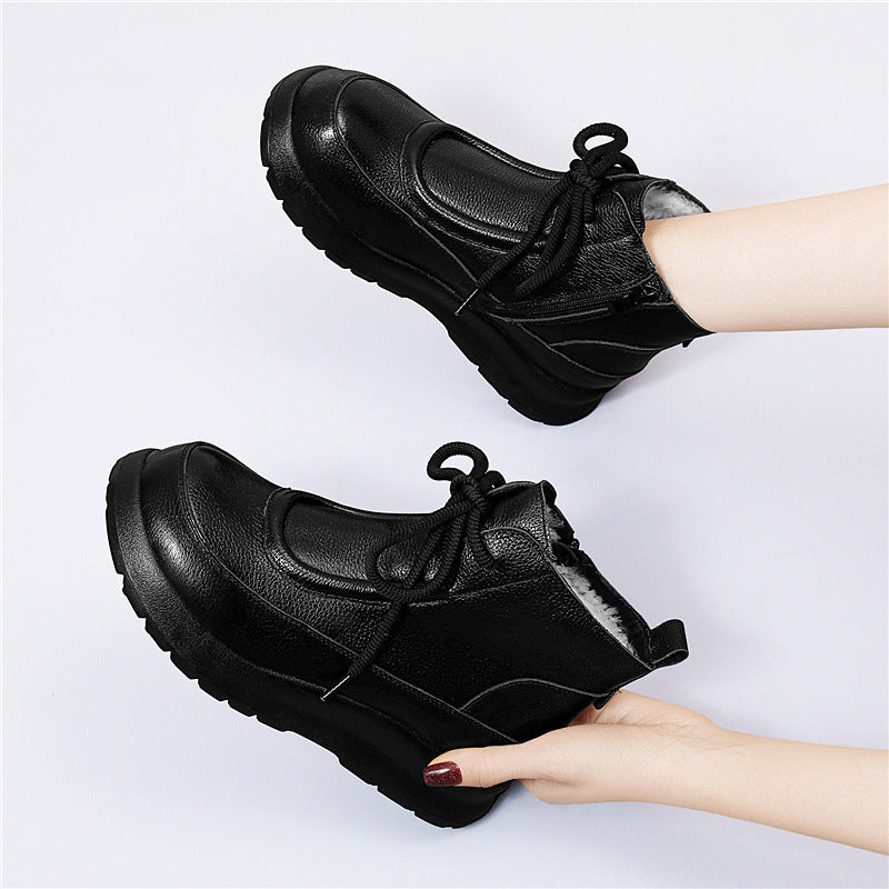 Damen Winterstiefel mit wärmendem Innenfutter und rutschfester Sohle EB