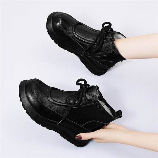 Damen Winterstiefel mit wärmendem Innenfutter und rutschfester Sohle EB