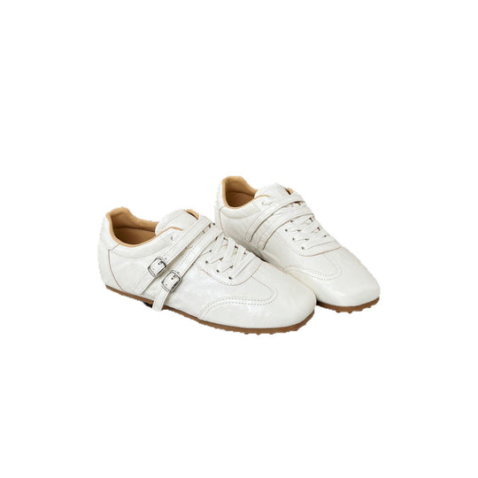 Damen Sportliche Sneaker mit verstellbaren Riemen und bequemer Sohle EB