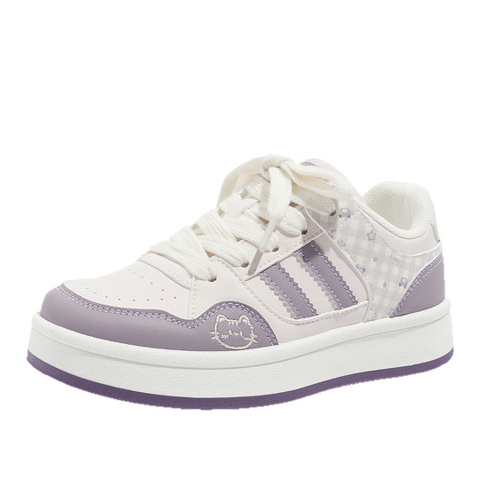 Damen Sneakers im verspielten Design mit tierischen Applikationen und bequemer Dämpfung EB