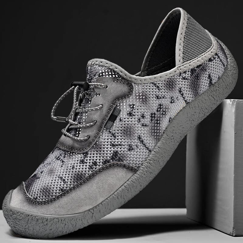 Damen Sportliche und leichtere Freizeitschuhe mit atmungsaktiver Netzstruktur EB