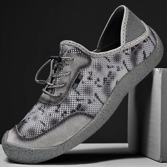 Damen Sportliche und leichtere Freizeitschuhe mit atmungsaktiver Netzstruktur EB