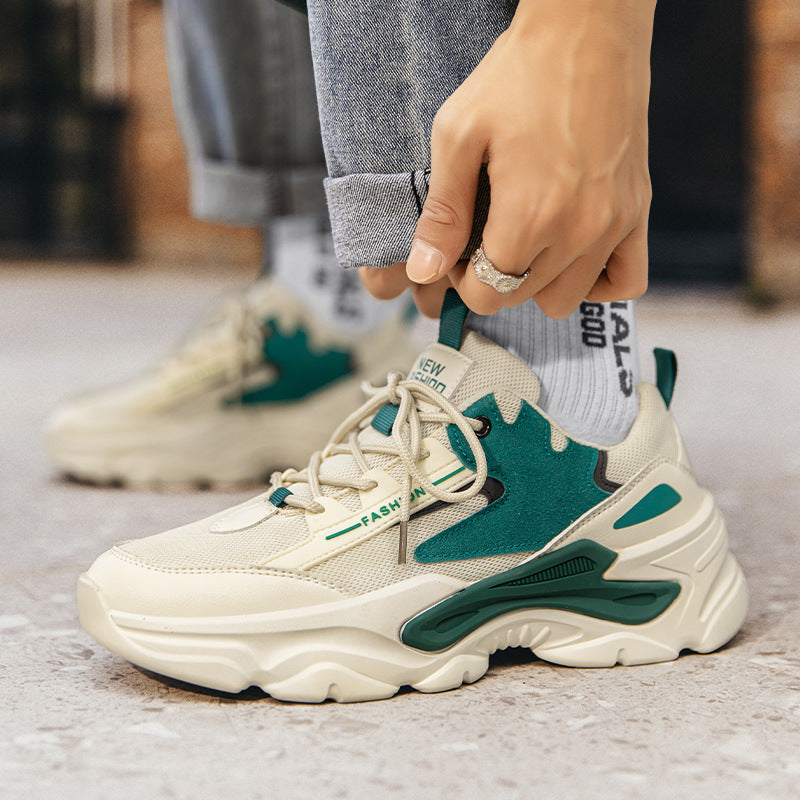 Damen Freizeit Sneakers mit atmungsaktivem Mesh-Obermaterial und stoßdämpfender Sohle EB