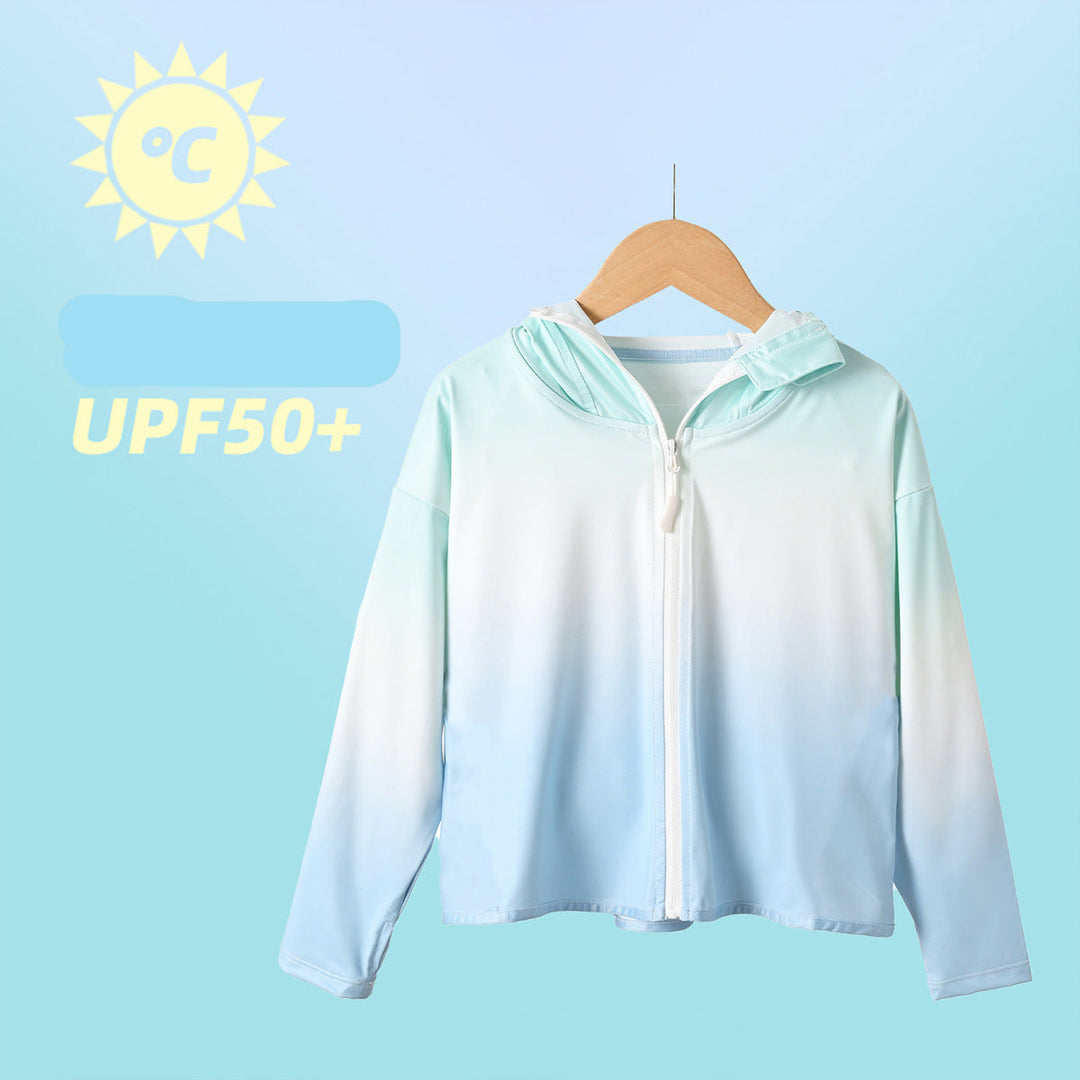 Damen UV-Schutzjacke mit atmungsaktivem Stoff und abnehmbarer Kapuze R&B