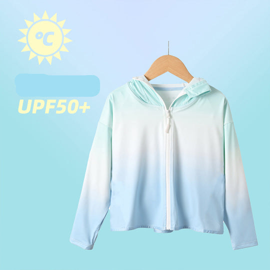Damen UV-Schutzjacke mit atmungsaktivem Stoff und abnehmbarer Kapuze R&B