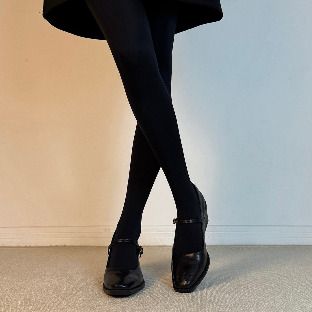 Damen elegante Riemchen-Ballerinas mit komfortabler Fußbettstruktur EB