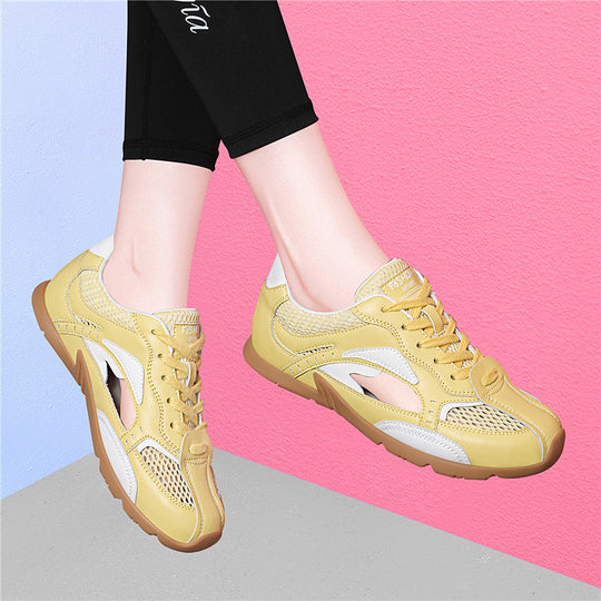 Damen Sportliche Mesh-Laufschuhe mit atmungsaktiven Einsätzen EB