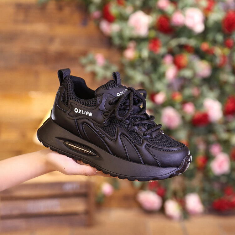 Damen Sportliche Air-Sneaker mit atmungsaktiver Mesh-Oberfläche EB