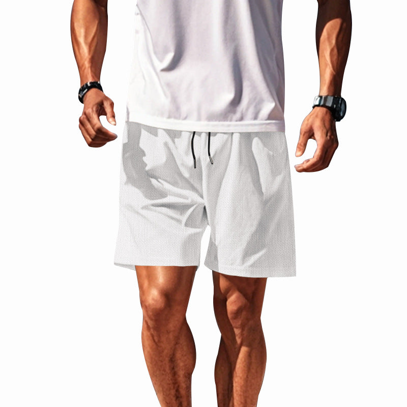 Herren nan zweilagige Badeshorts mit integrierter Kompressions-Innenhose und versteckter Handytasche EB