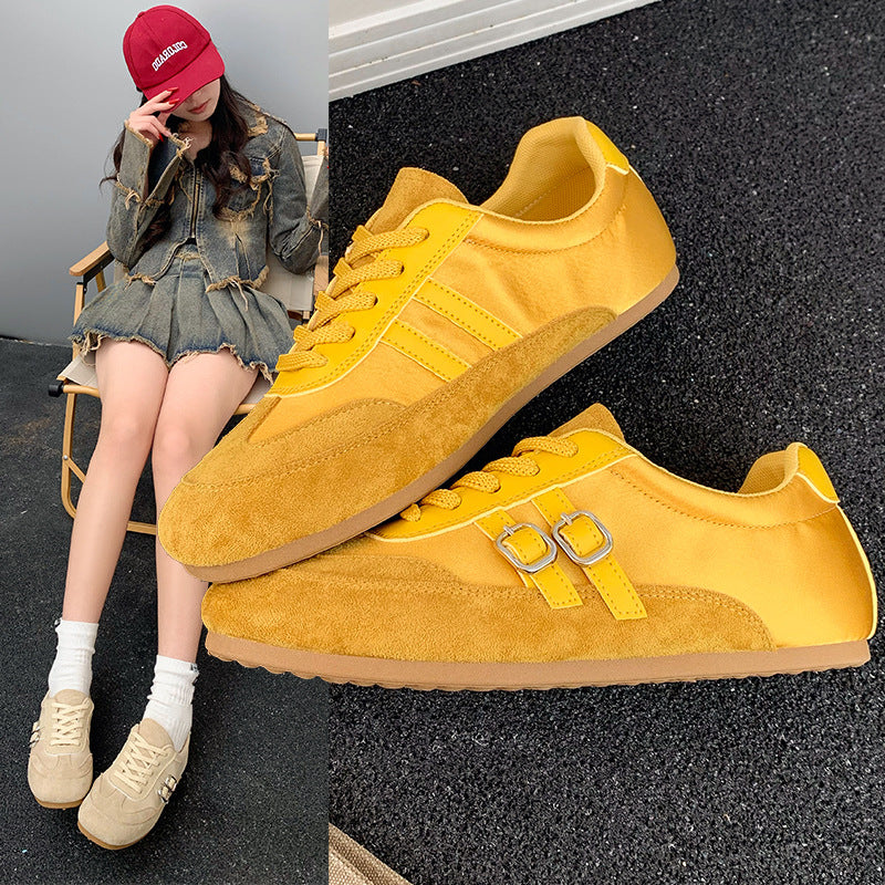 Damen Sportliche Sneakers mit hochwertigem Wildleder und ergonomischem Design EB