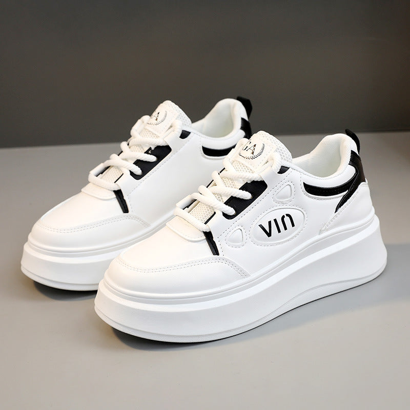 Damen Sportliche Sneakers mit innovativer Plateau-Sohle und modischem Design EB